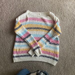 Stripped sweater